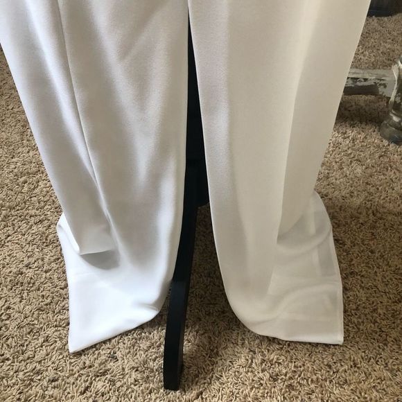 Vintage Watters and Watters Elegant White Crepe Gown - Picture 6 of 13